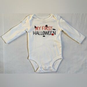 Carter’s "My First Halloween" long-sleeve baby bodysuit